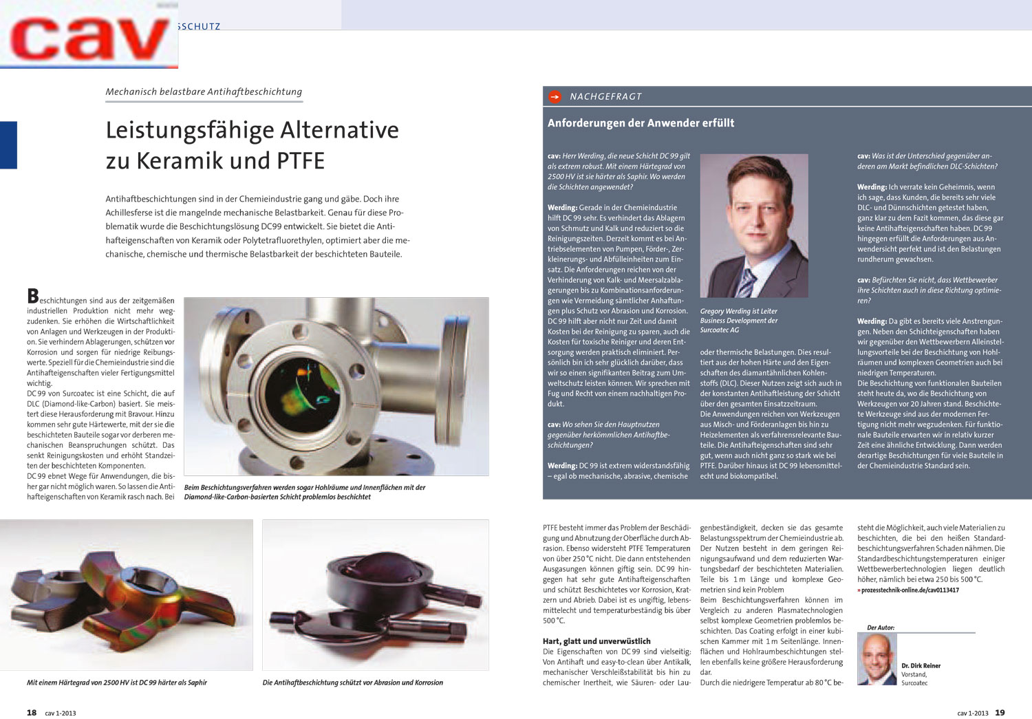 Leistungsfähige Alternative zu Keramik und PTFE