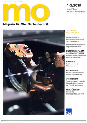 Optimierung von Prozessabläufen in der Lebensmittel- und Pharmaindustrie durch Plasmaschichten