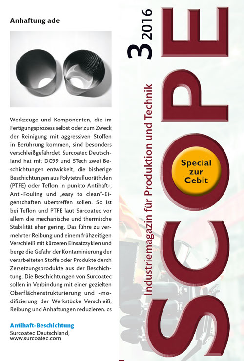 Anhaftung ade